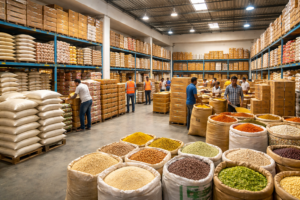 wholesale grocery supplier india bulk food rice pulses spices dry fruits