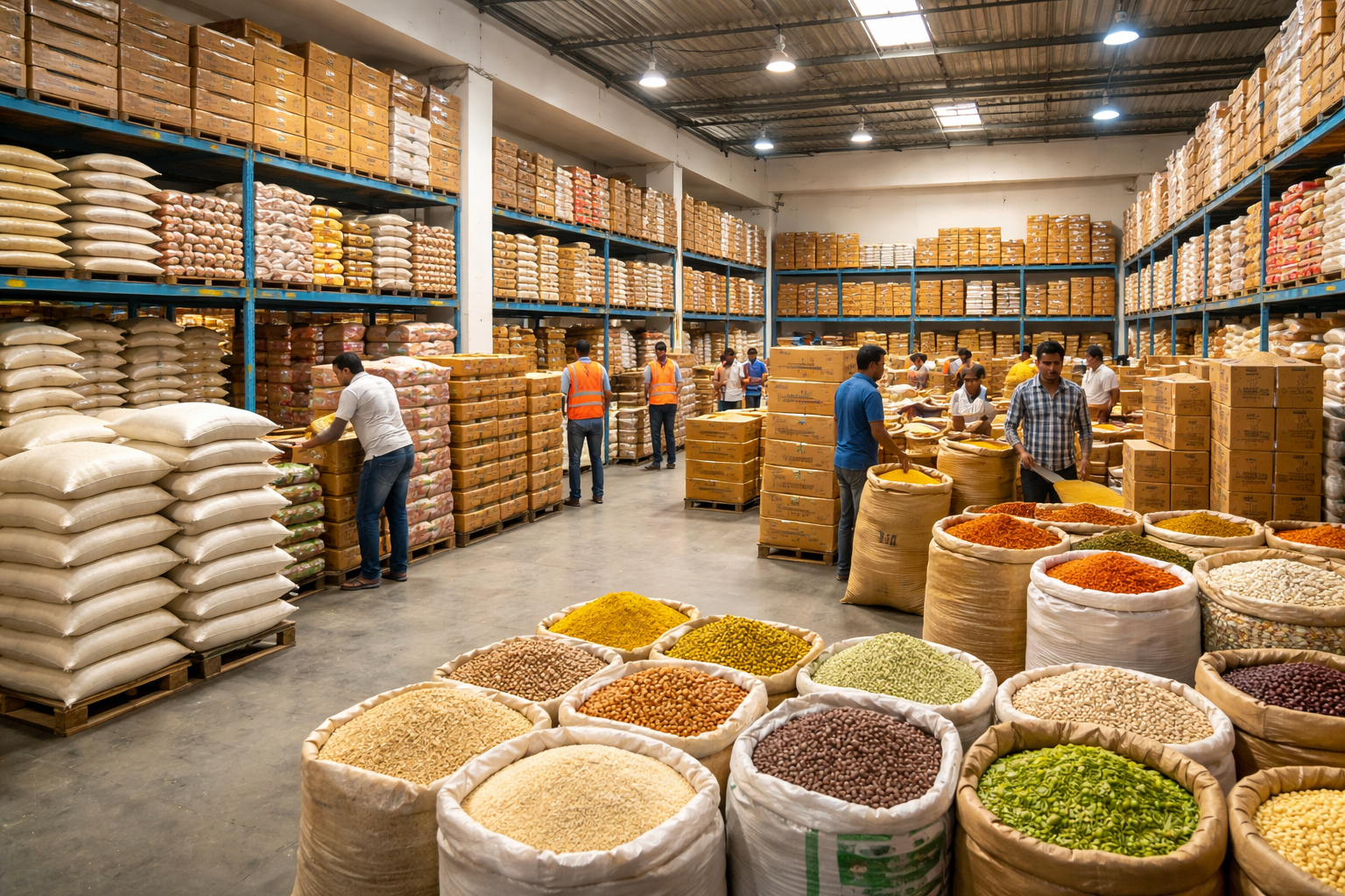 Wholesale Grocery Supplier in India: Bulk Food Supply at Best Prices